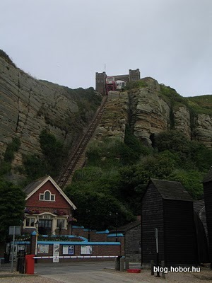 HASTINGS, East Sussex, UK - East Hill Cliff Railways