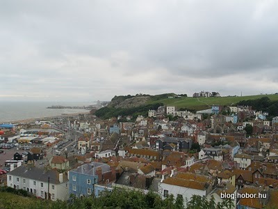 HASTINGS, East Sussex, UK - View from the East Hill