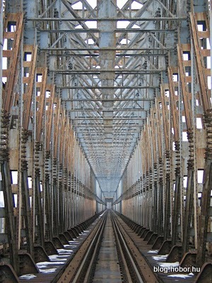 North Rail Bridge, BUDAPEST, Hungary