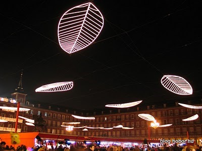 Christmas lights of MADRID, Spain