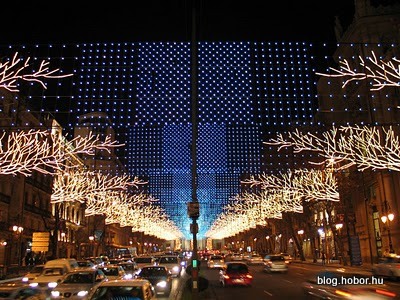 Christmas lights of MADRID, Spain