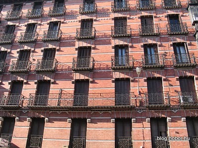 Windows and balconies of MADRID, Spain