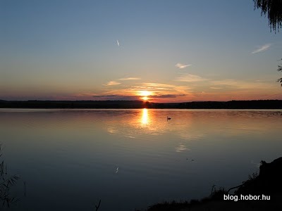 Sunset at K�NYAV�R ISLAND, (Kis-Balaton), Hungary