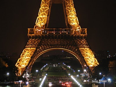 Eiffel Tower by night, PARIS, France
